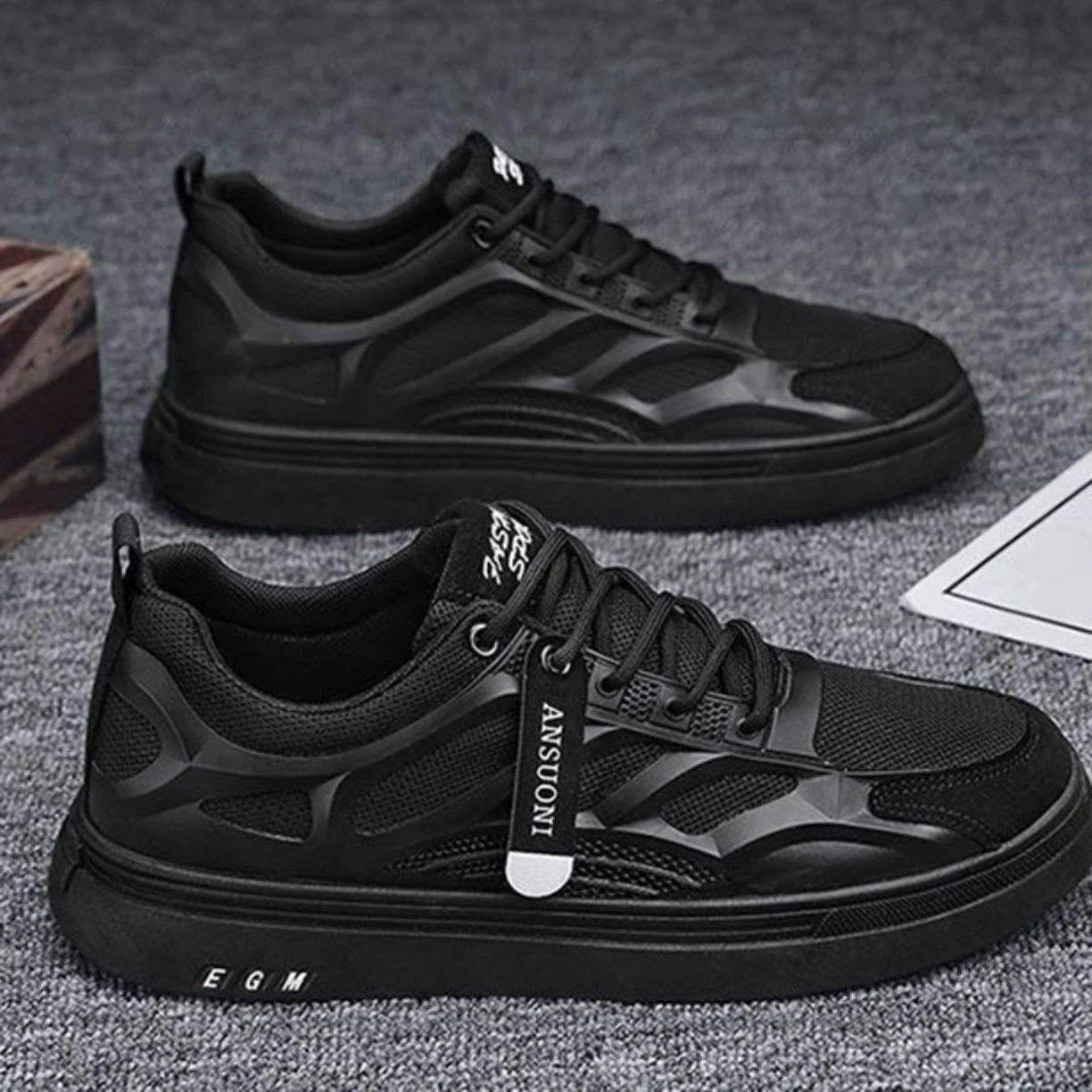 حذاء ALIX الأسود الخفيف – ALIX Light Classic Shoes