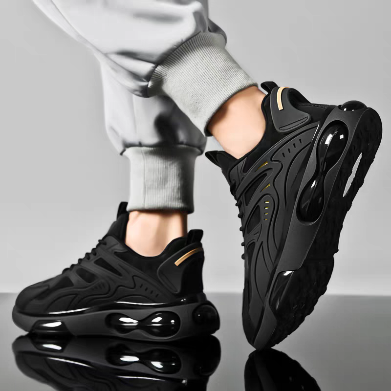 حذاء ALIX الأسود الرياضي – ALIX Black Athletic Shoes