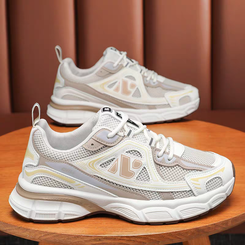 حذاء ALIX الأبيض والأسود العصري – ALIX Trend Dual Sneakers